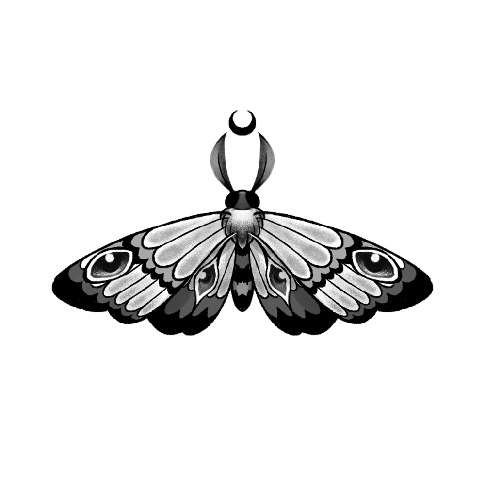 Tatuagem Geek fine line MARIPOSA
